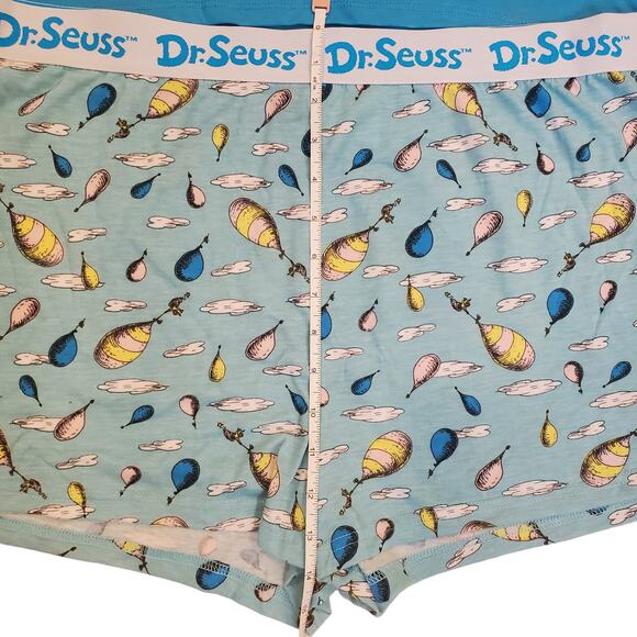 Dr Suess Oh The Places You'll Go Pjs 3 Piece Lounge Wear Set 2X 18W 20W - Picture 9 of 16